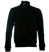 One True Saxon Black Full Zip Sweatshirt