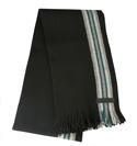 Black Tassle Scarf
