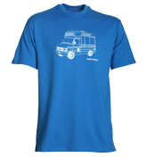 One True Saxon Blue Ice Cream Van T-Shirt