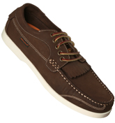 Brown Suede Deck Shoes (Benbow)