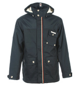 One True Saxon Julianstown Navy Hooded Jacket