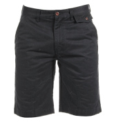 One True Saxon Leodulf Navy Shorts