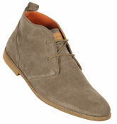 One True Saxon Mastiff Suede Cream Desert Boots