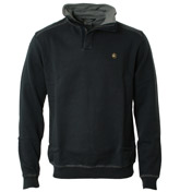 One True Saxon Navy 1/4 Zip Sweatshirt