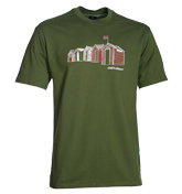 Sage Green Beach Hut T-Shirt