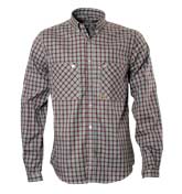 Sky Blue Check Long Sleeve Shirt