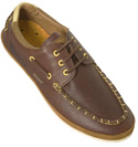 One True Saxon Tan Leather Deck Shoes