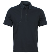 One True Saxon Tedgewood Navy Polo Shirt