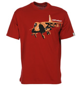 One True Saxon Tenterdon Red T-Shirt with
