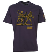 One True Saxon Tigharry Purple T-Shirt with