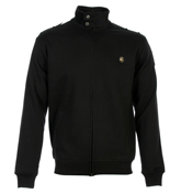 One True Saxon Treliske Black Full Zip Sweashirt