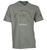 One True Saxon Trevorrick Grey T-Shirt with