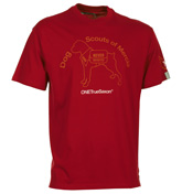 One True Saxon Trevorrick Red T-Shirt with