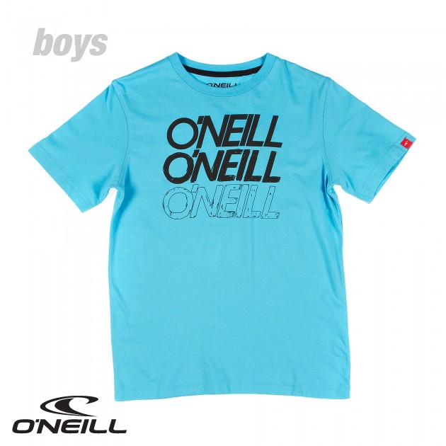 Oneill Boys Creek T-Shirt - Aquarius Blue