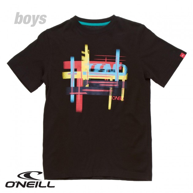 Oneill Boys Harbor T-Shirt - Black Out