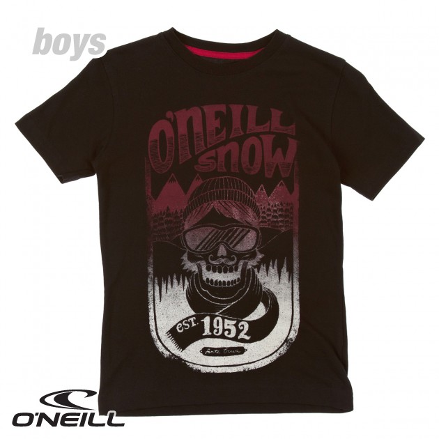 O`Neill Boys ONeill Garvanza T-Shirt - Black Out