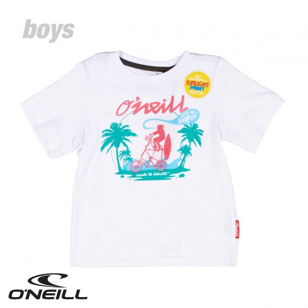 O`Neill Boys ONeill Tunnels T-Shirt - Super White