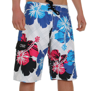 ONeill Flowercheck Boardies - Super White