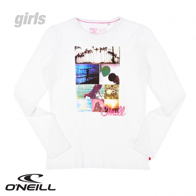 Oneill Girls Dillon T-Shirt - Super White