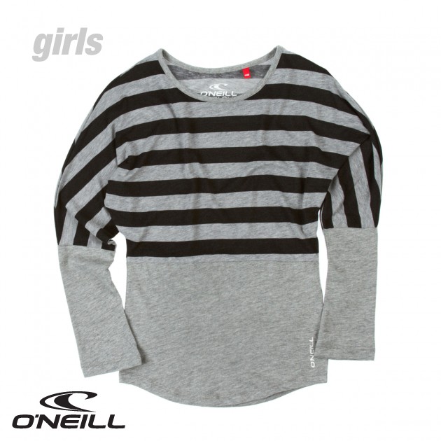 O`Neill Girls ONeill Milla Long Sleeve T-Shirt - Black