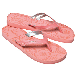 Ladies ONeill Doris Flip Flops. Flamingo Pink