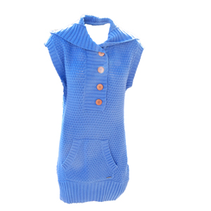 O`Neill Ladies Ladies ONeill Emiko Long Knitted Top. Blue