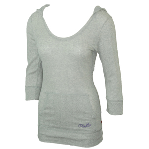 O`Neill Ladies Ladies ONeill Macapa Long Sleeve Top. Silver