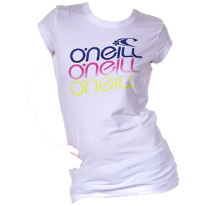 O`Neill Ladies Ladies ONeill Redwood T-Shirt. White