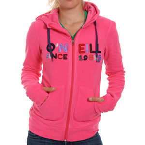 ONeill Ladies Suzorite Zip fleece hoody - Pink