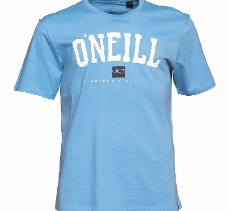 O`Neill Mens 101 Short Sleeve T-Shirt Stone Blue