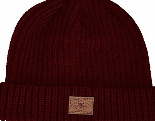 ONeill Mens AC Bouncer Beanie, Truffle Red, One Size