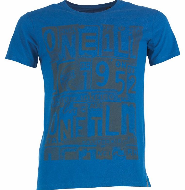 O`Neill Mens Licence To Chill T-Shirt True Blue