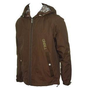Mens O`Neill Alabama Slammer Jacket. Chestnut