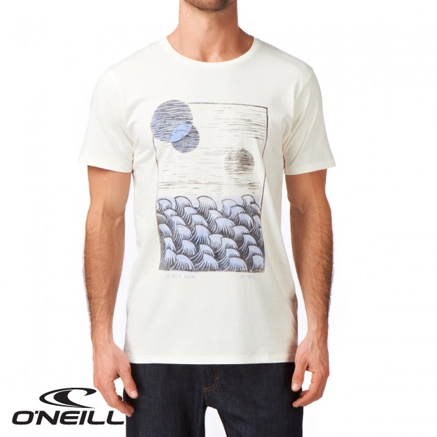 O`Neill Mens ONeill Litho T-Shirt - Vapourous White