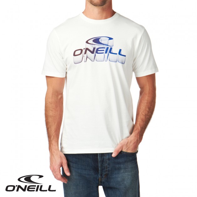 O`Neill Mens ONeill LM Corporate Logo T-Shirt - Powder