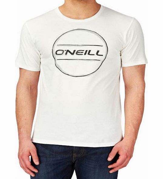 O`Neill Mens ONeill Lm Painted Logo T-Shirt - Powder