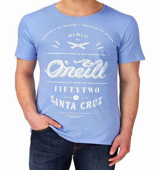 O`Neill Mens ONeill Lm The Arc T-Shirt - Stone Blue