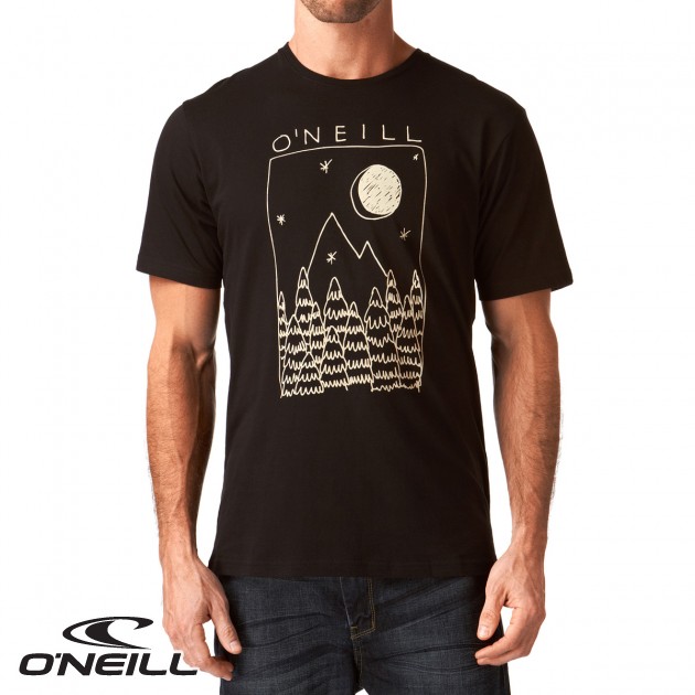 O`Neill Mens ONeill Mr Mountain T-Shirt - Black Out