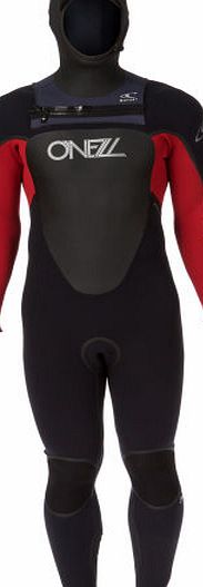 O`Neill Mens ONeill Mutant 4/3mm Chest Zip Hooded