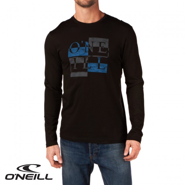 O`Neill Mens ONeill Nelson Long Sleeve T-Shirt - Black