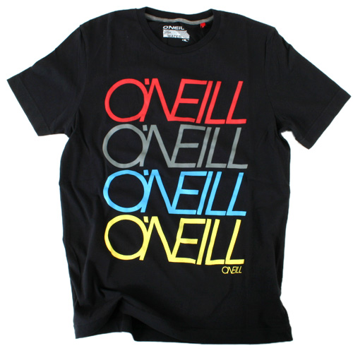 Mens ONeill Pauline Tee 0901 Black Out