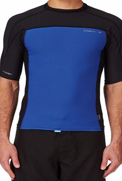 O`Neill Mens ONeill Skins Hyperfreak Short Sleeve Rash