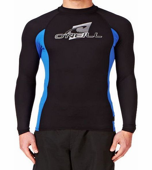 O`Neill Mens ONeill Skins Long Sleeve Crew Rash Vest -