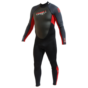 Reactor 3/2 Full Wetsuit. Red