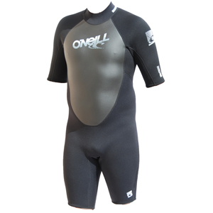 O`Neill Mens Reactor Spring Shorty. Black