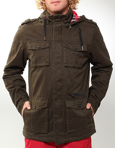 ONeill Private Military jacket - Peace Green