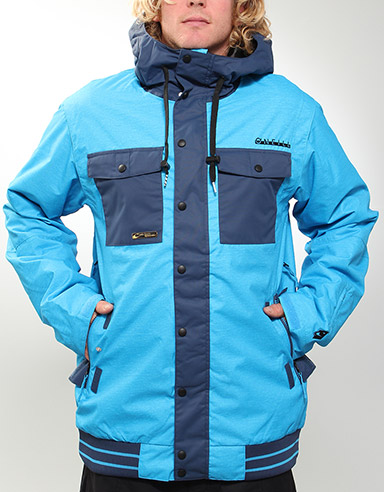 Seb Toots 8k Snow jacket - Blue AOP