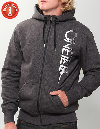 ONeill Shredder Side Sherpa lined zip hoody -