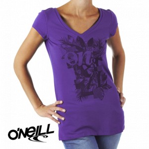 O`Neill T-Shirts - ONeill Alea T-Shirt - Purple