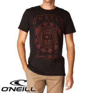 O`Neill T-Shirts - ONeill Arc T-Shirt - Black Out